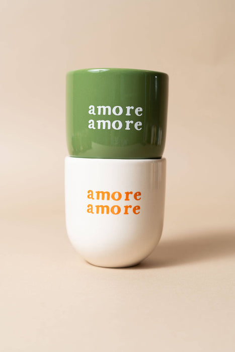 Sisi Cup -  Amore Amore weiß