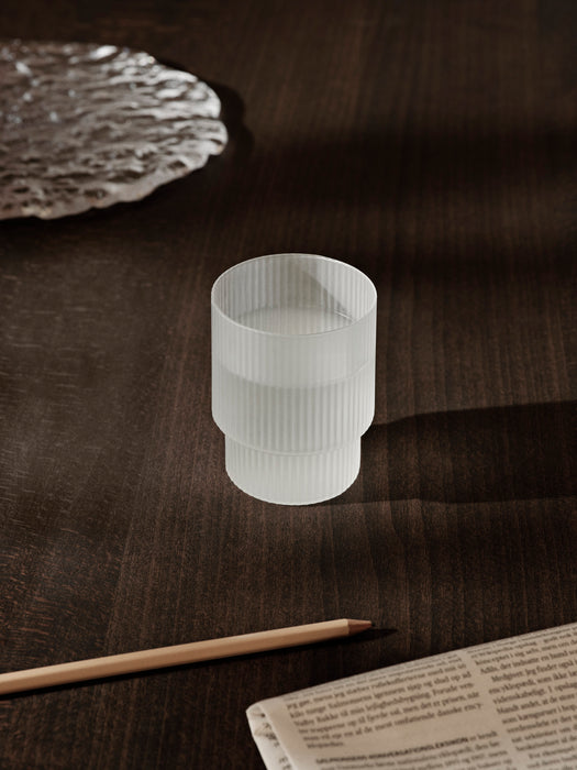 Ripple Frosted Gläser 4er Set - Ripple Glasses