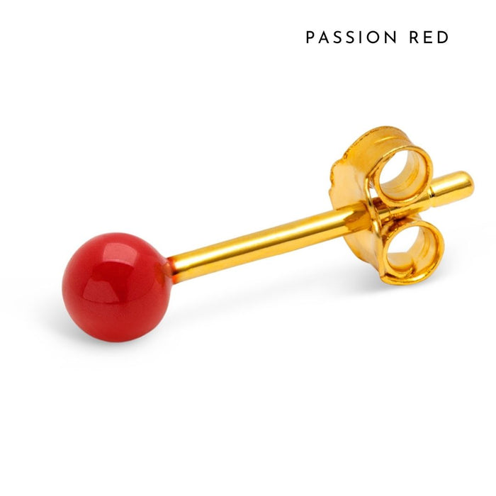 Color Ball Ohrstecker - Einzelstück
