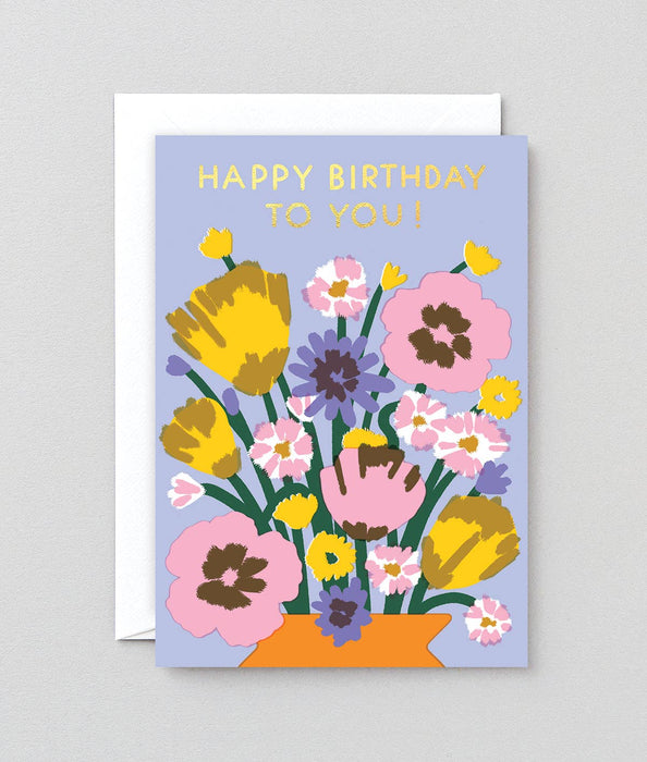 Grußkarte - Happy Birthday to you