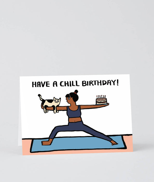 Glückwunschkarte „Habe einen Chill Birthday“