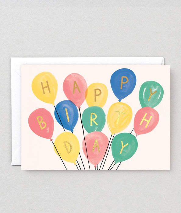 Grußkarte „HB Balloon Bunch“