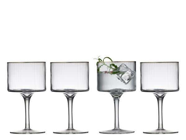 Gin & Tonic Glas Palermo gold 42cl