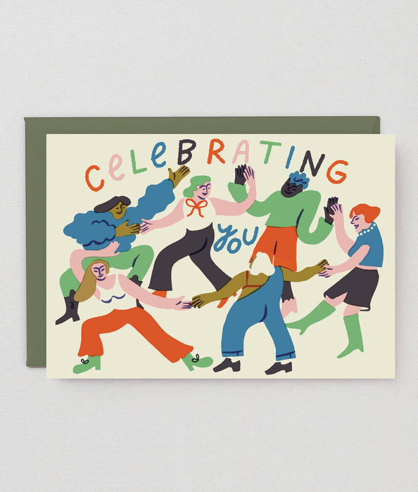 Grußkarte „Celebrating You“