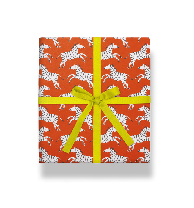 Geschenkpapier - Ariana Martin Leaping Zebras