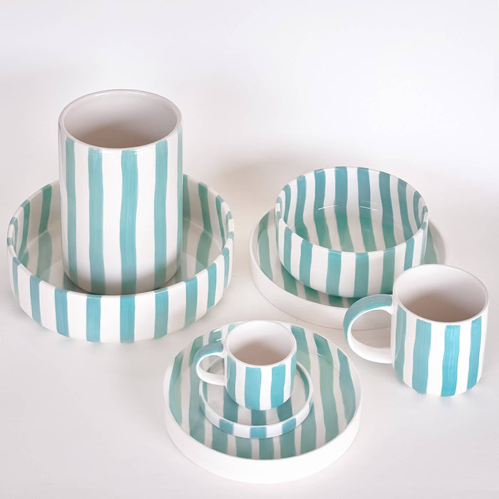 Becher Stripes - amalfi mint