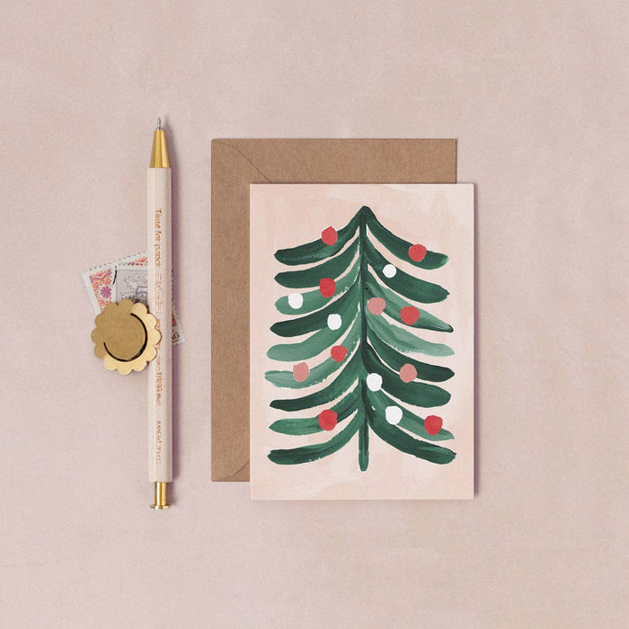 Grußkarte - Baum Mini