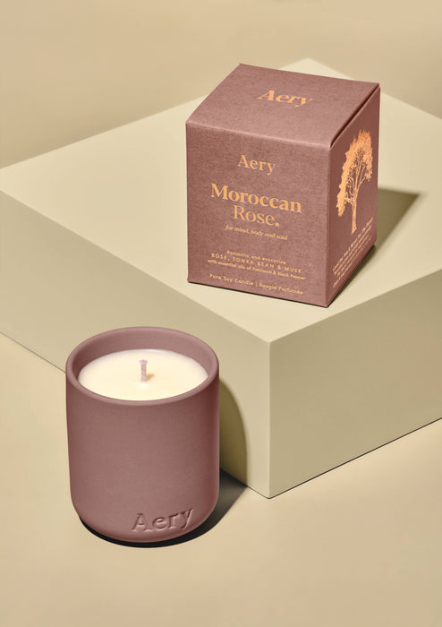 Marokkanische Rosen Mini-Kerze