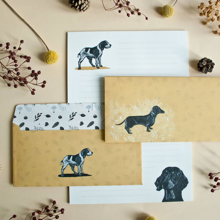 Briefpapier Set Hunde