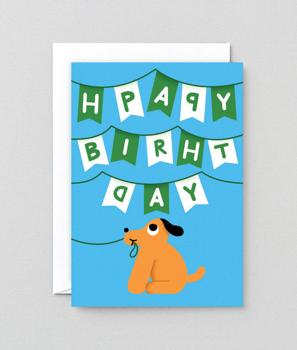 Glückwunschkarte „Happy Birthday Dog“