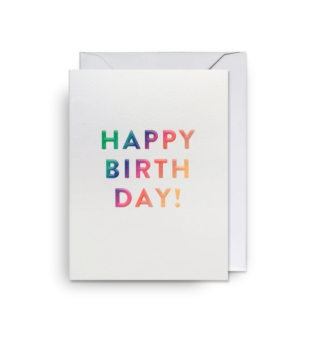 Grußkarte Geburtstag Happy Birthday