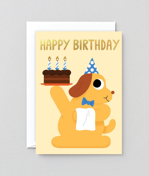 Happy Birthday Dog Cake / Wrap Geburtstag