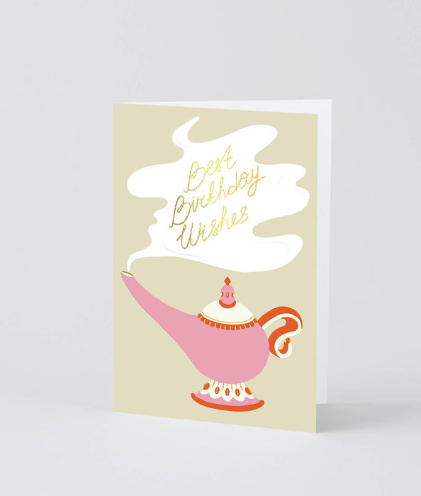 Grußkarte „Best Birthday Wishes“