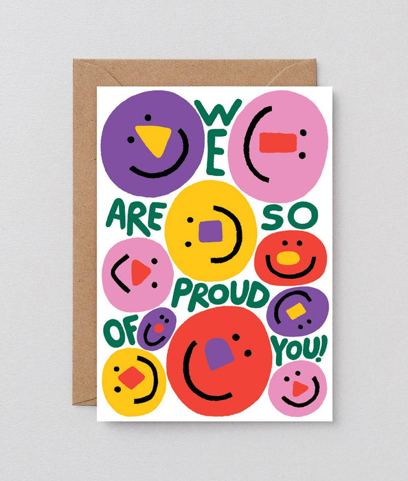 Grußkarte  - We Are So Proud Of You