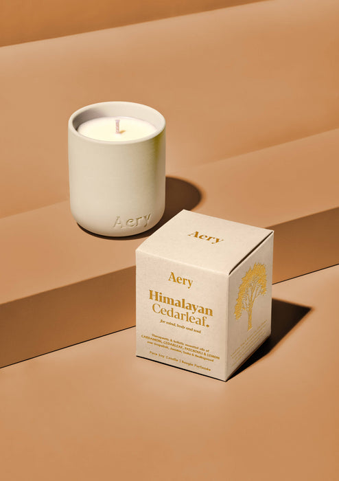 Himalaya-Zedernblatt Mini-Kerze