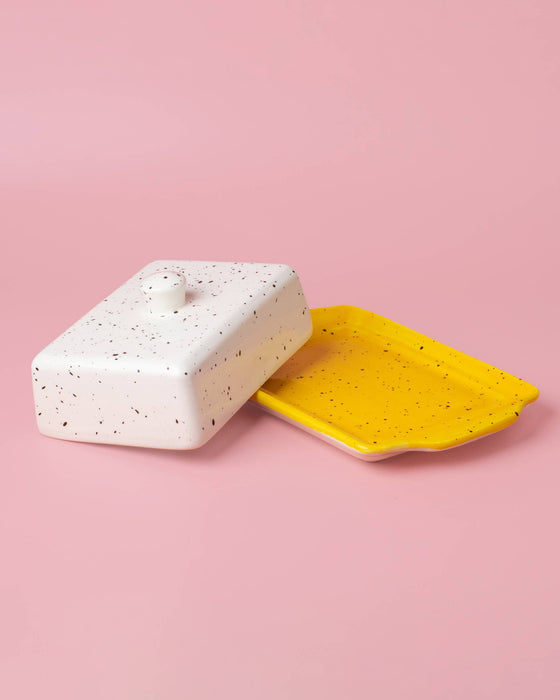 Butterschale Butterplatte/BLANCO Motas CANELA