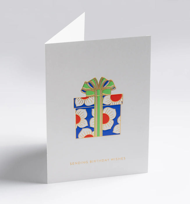 Grußkarte - Decorative Gift Box by Hanna Werning