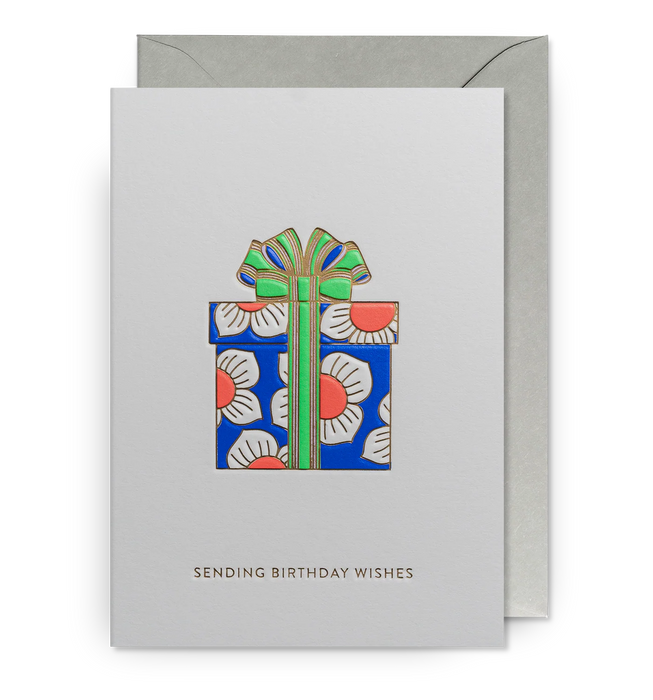 Grußkarte - Decorative Gift Box by Hanna Werning