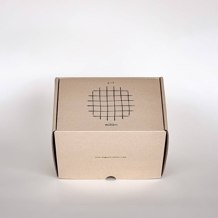 Vase Grid - tramonto red