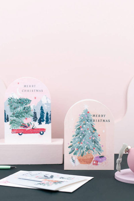 Grußkarte - Baum
