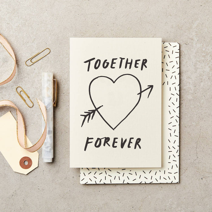 Grußkarte - Together Forever
