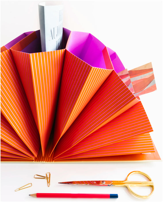 Mappe mit 10 Fächern - Accordion Folder