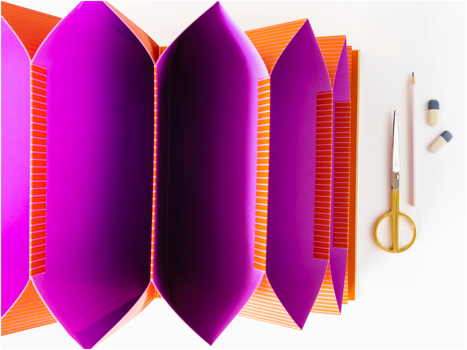 Mappe mit 10 Fächern - Accordion Folder