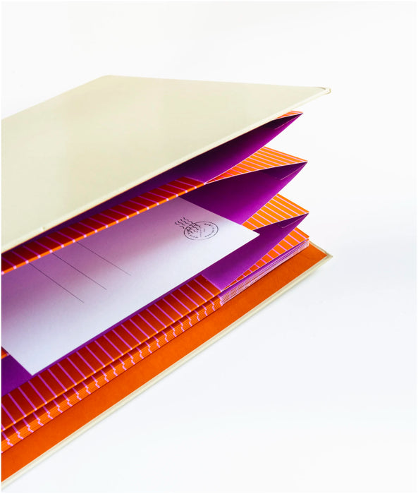 Mappe mit 10 Fächern - Accordion Folder