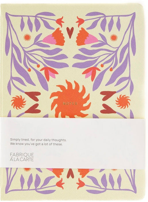 A-Journal FABRIQUE A5 Notebook - Sun Beige Lavender