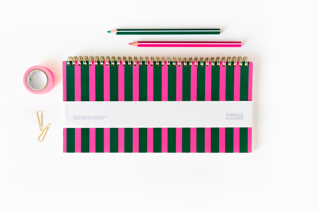 FABRIQUE Desk Planner - Stripes