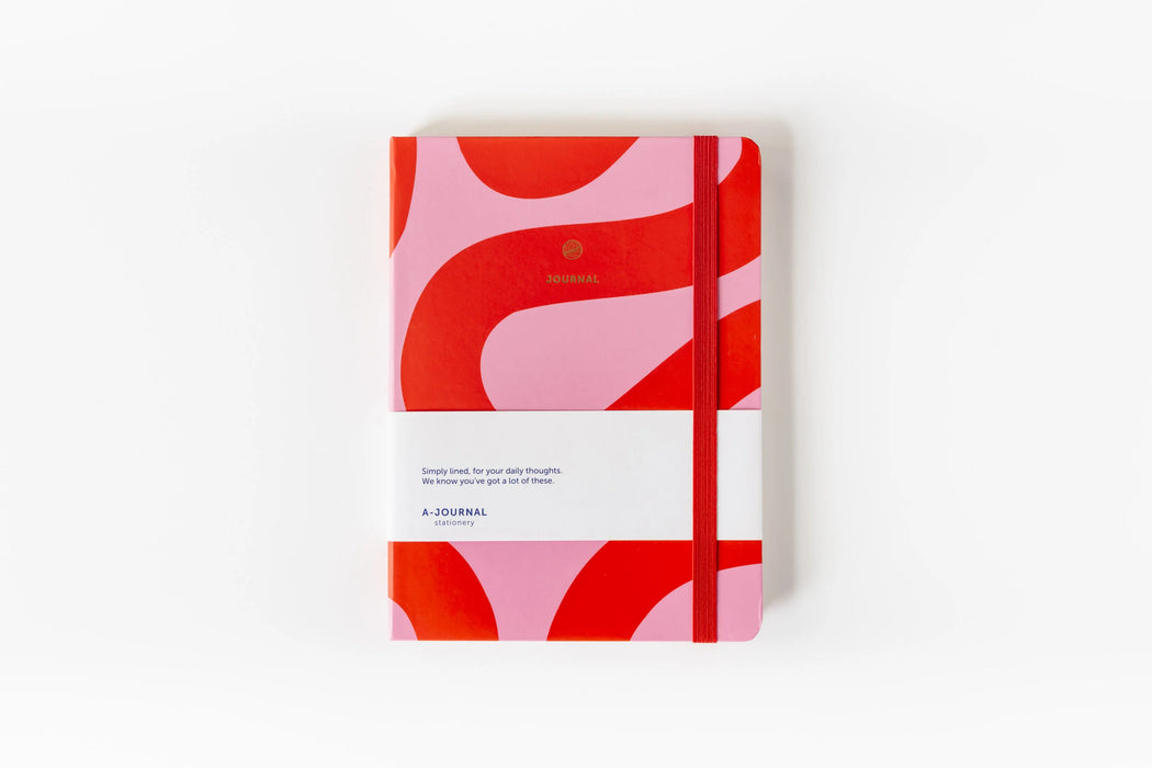 A-Journal Notebook A5 - Flow Pink