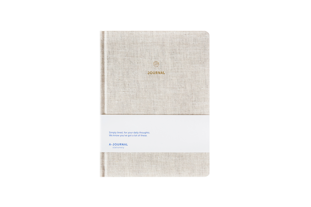 A-Journal Notizbuch Leinen liniert