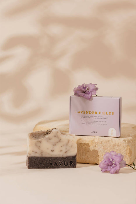 LAVENDER FIELDS | Körperriegel | natürliche Seife