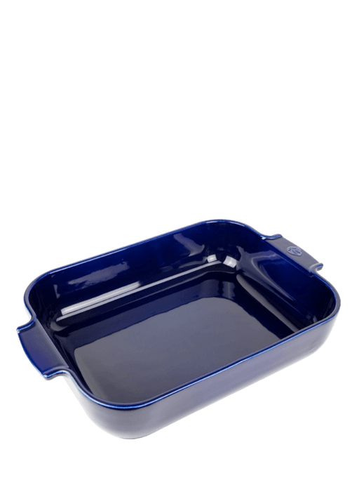 Appolia rechteckige Auflaufform aus Keramik Blau - 40cm