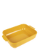 Appolia rechteckige Auflaufform aus Keramik Safrangelb - 40cm