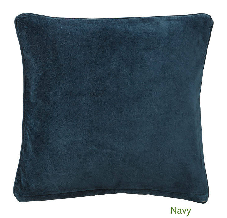 Velvet Cushion - 50x50cm - Samtkissen - inklusive Innenkissen