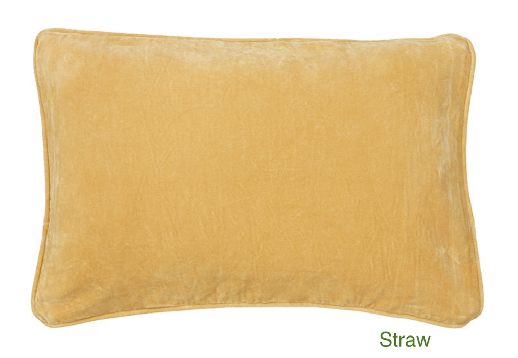 Velvet Cushion - 33x50cm - Samtkissen - inklusive Innenkissen