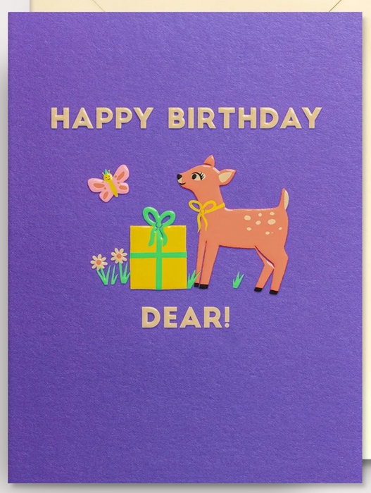 Grußkarte Geburtstag - Happy Birthday Dear! Lagom by Naomi Wilkinson