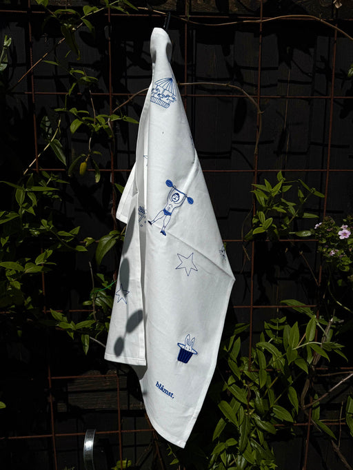Blåmst Geschirrhandtuch - Circus Tea Towel