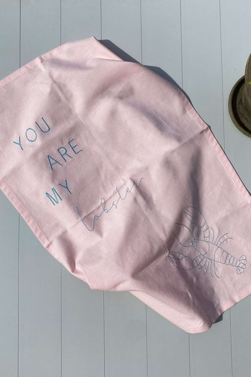 Blåmst Geschirrhandtuch - "You Are My Lobster" Tea Towel