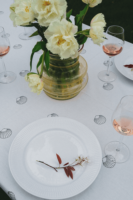 Blåmst Tischdecke - Clam Tablecloth