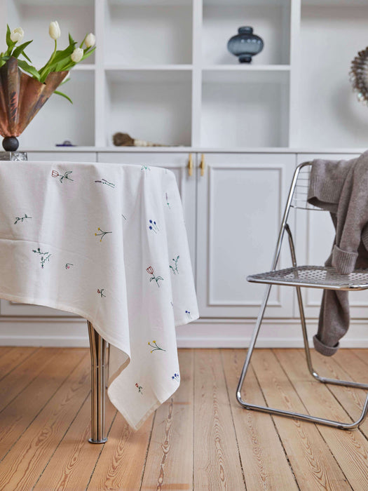 Blåmst Tischdecke - Flower Tablecloth