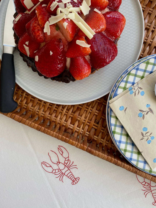 Blåmst Tischdecke - Hummer Tablecloth
