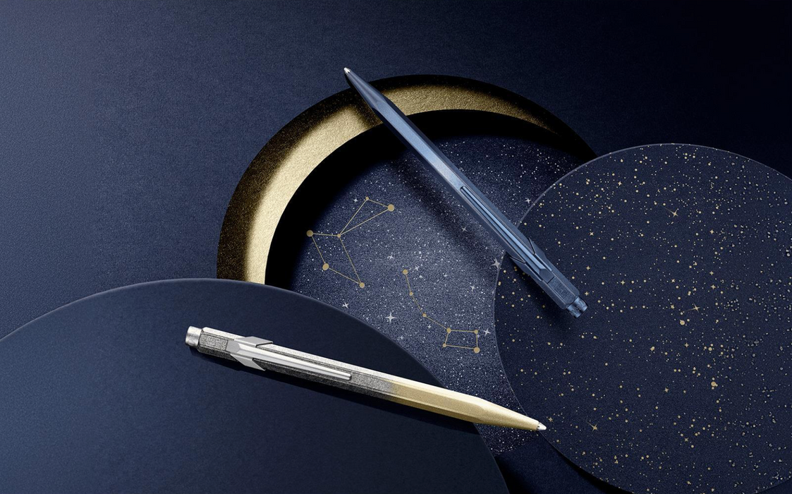 Kugelschreiber 849™ Vergold / Cosmic Blue - Sonderedition