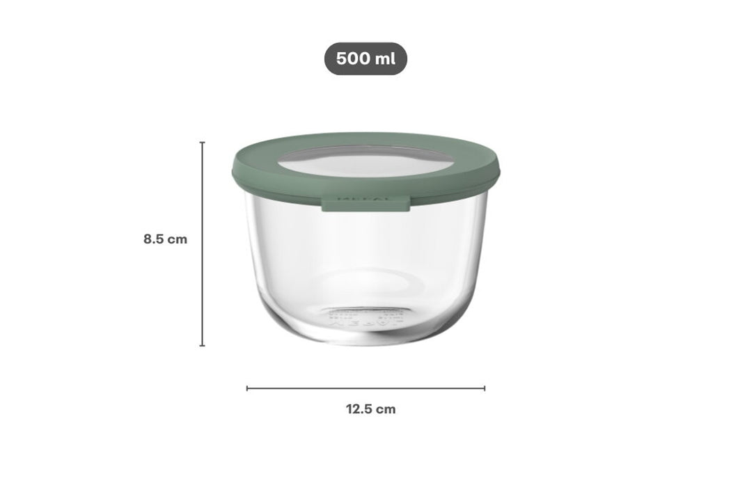 Cirqula Glas-Frischhaltedose - Nordic Sage - 500 ml