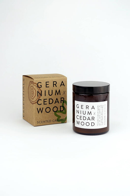 Coudre Berlin Geranium x Cedar Wood / ESSENTIALS Duftkerze