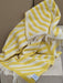 Coudre Berlin Wolldecke / Kuscheldecke - FRANK Lemon / Off White
