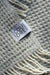 Coudre Berlin Wolldecke / Kuscheldecke - Waffle Light Granite