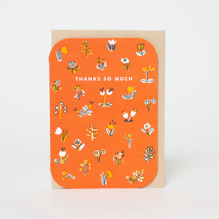 Grußkarte - Little Flowers Thank You