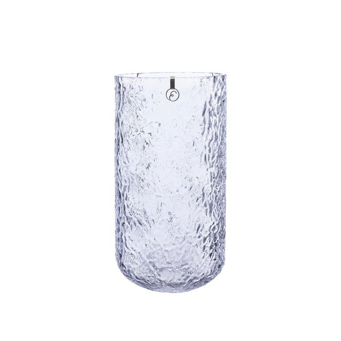 ERNST Vase Glas Structured - D13xH25cm